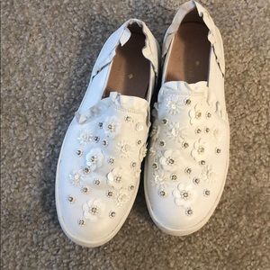 Kate Spade white sneakers